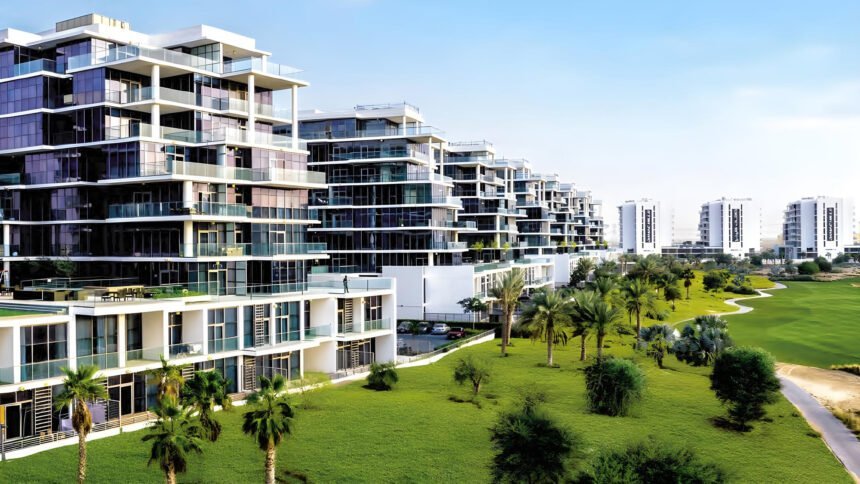 Scenic walking paths with lush landscaping and seating areas